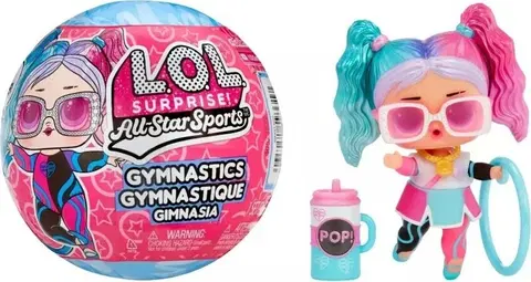 Hračky panenky MGA - LOL Surprise! Sportovní hvězdy – Gymnastky, PDQ