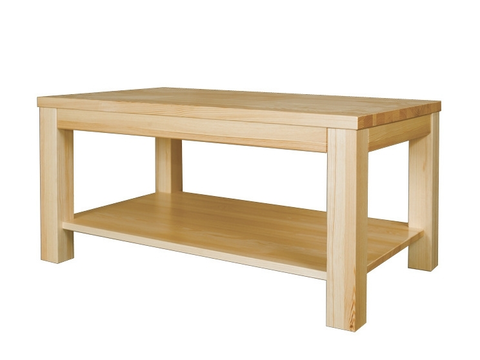 Konferenční stolky Konferenční stolek HELOGAL, 120x50x70 cm, masiv borovice, moření: …