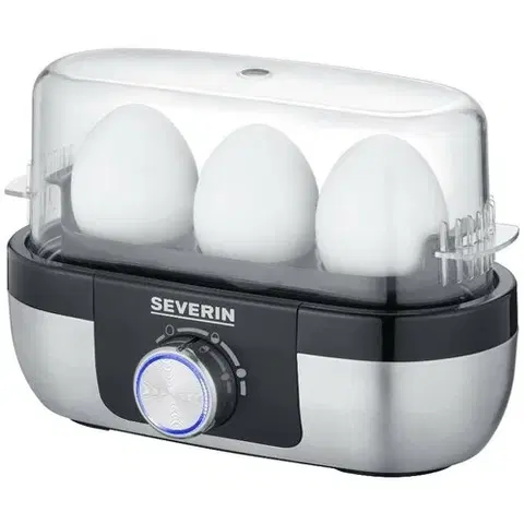 Kuchyňské spotřebiče Severin EK 3163 vařič vajec, stříbrná