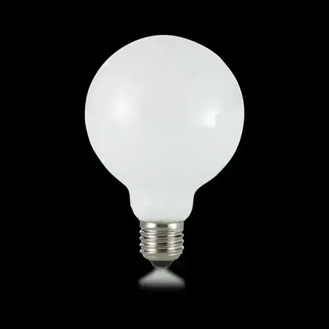 LED žárovky LED stmívatelná žárovka Ideal Lux Globo D095 Bianco Dimm 252186 E27 8W 760lm 3000K bílá
