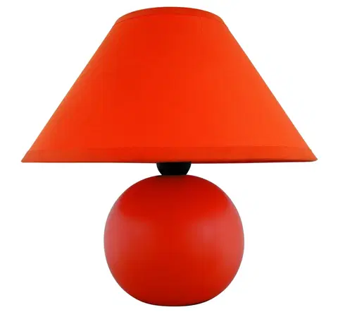 Lampy na noční stolek Rabalux stolní lampa Ariel E14 1x MAX 40W oranžová 4904