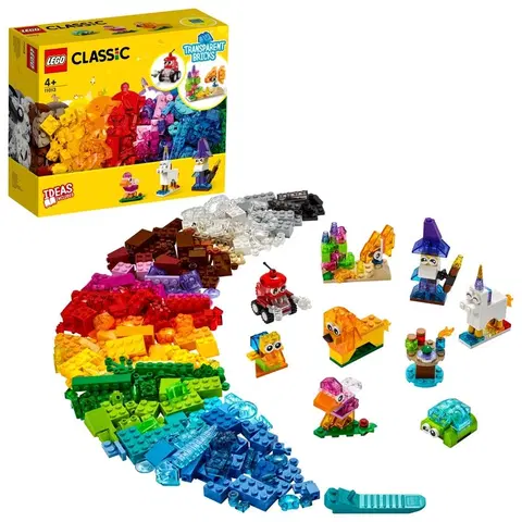 Hračky LEGO LEGO - Průhledné kreativní kostky