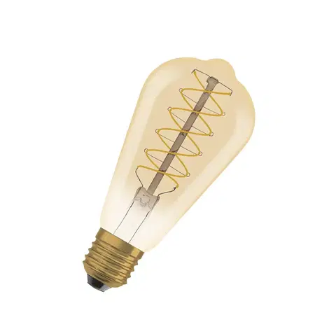 Stmívatelné LED žárovky OSRAM OSRAM LED Vintage 1906 Edison, zlatá, E27, 7 W, 2 200 K, stm.