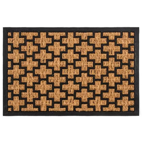 Koberce a koberečky Trade Concept Kokosová rohožka Criss Cross, 40 x 60 cm