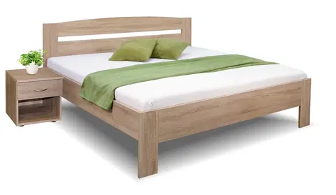 bez úložného prostoru Zvýšená postel jednolůžko Maria 140x210