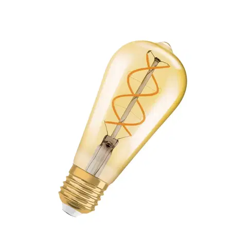 Stmívatelné LED žárovky OSRAM OSRAM LED Vintage 1906 Edison, zlatá, E27, 4 W, 2 000 K, stm.