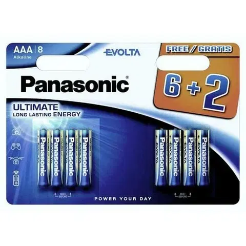 Elektronika Panasonic LR03EGE/8BW 6+2F EVOLTA