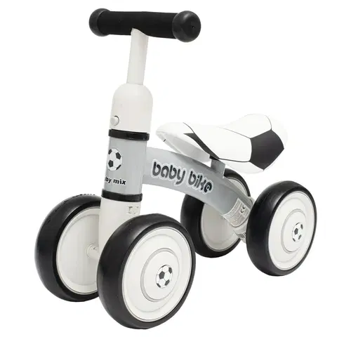 Dětská vozítka a příslušenství Baby Mix Dětské odrážedlo Bike, černo-bílá