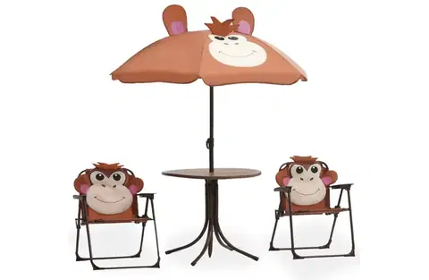 Sestavy zahradního nábytku Dětská venkovní sestava Opička