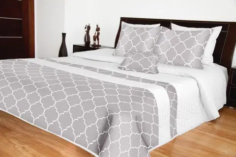 Přehozy na postel 3D s barevným potiskem Luxusní přehozy na postel s moderním vzorem