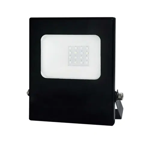 LED reflektory ACA Lighting černá LED SMD reflektor IP66 10W RGBW 230V Q10RGBW