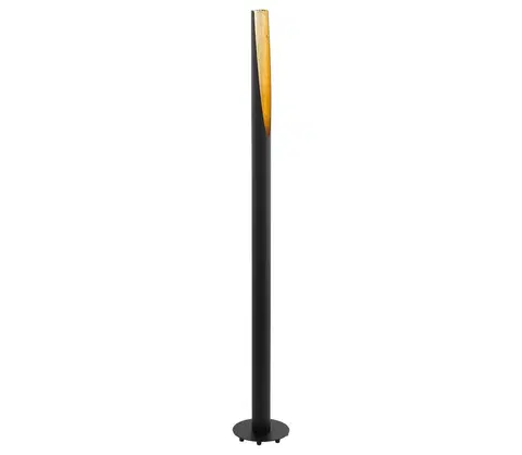 Lampy Eglo Eglo 97584 - LED Stojací lampa BARBOTTO 1xGU10/4,5W/230V černá 