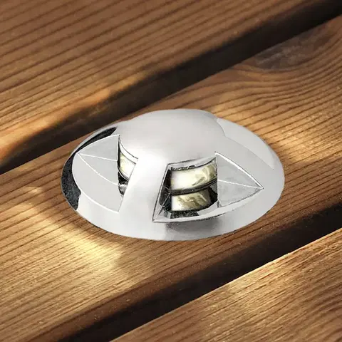 Nájezdová svítidla Konstsmide LED podlahový reflektor Mini sada 6ks vypouklý