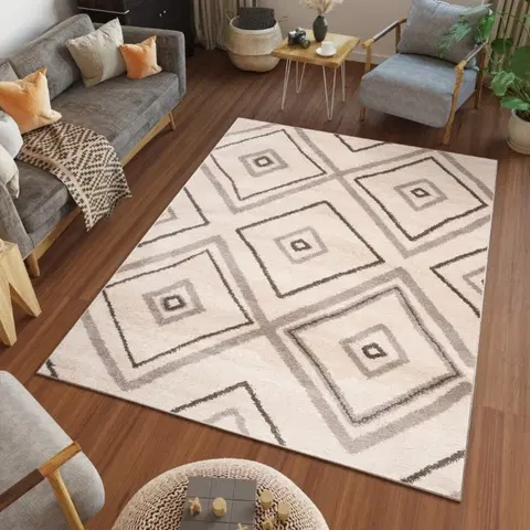Plyšové koberce Měkký a moderní koberec