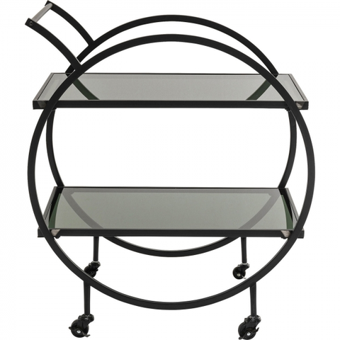 Servírovací stolky KARE Design Servírovací stolek Loft Black