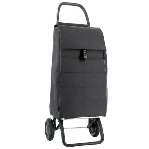 Nákupní tašky a košíky Rolser Nákupní taška na kolečkách Jolie Tweed RG2, černá