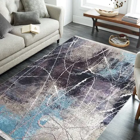 Moderní koberce Štýlový koberec s abstraktným vzorom