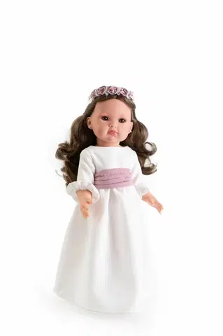 Hračky panenky ANTONIO JUAN - 28222 BELLA - realistická panenka s celovinylovým tělem - 45 cm