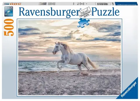 Hračky puzzle RAVENSBURGER - Večerní Cval 500 Dílků
