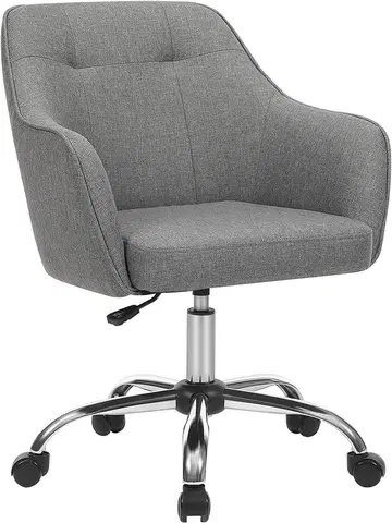 Kancelářské židle SONGMICS Kancelářská židle Bango šedá