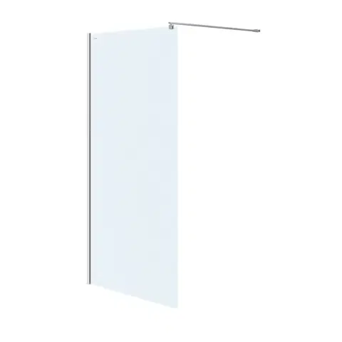 Sprchové zástěny CERSANIT Sprchová zástěna WALK-IN MILLE CHROM 120x200, čiré sklo S161-002