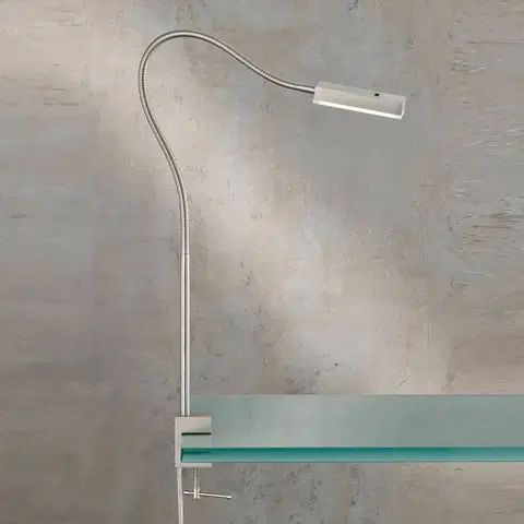 Stolní lampy a lampičky s klipem FISCHER & HONSEL Svítidlo Raik LED s ovládáním gesty, 60 cm