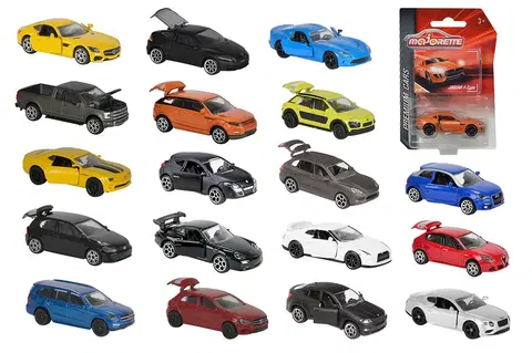 Hračky MAJORETTE - Autíčko Kovové Premium Cars, 18 Druhů