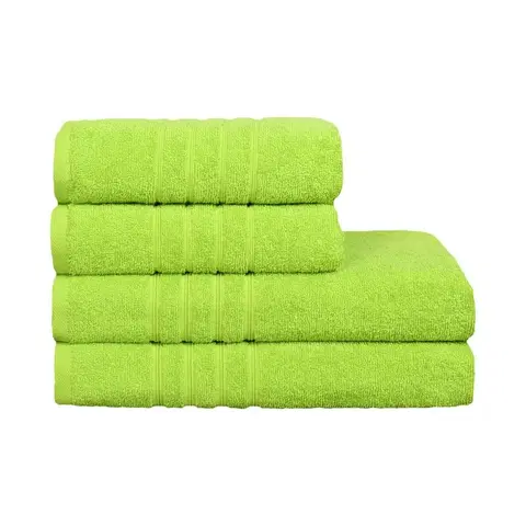 Ručníky Bavlněný ručník a osuška, Finer zelený 70 x 140 cm