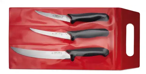 Kuchyňské nože GIESSER MESSER Sada řeznických nožů Giesser Messer 3 - dílná v obalu G 3511 pl