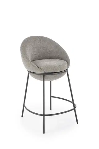 Barové židle HALMAR Barová židle H118 šedá