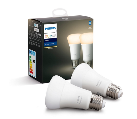Žárovky Philips SADA 2x LED Stmívatelná žárovka Philips Hue WHITE E27/9W/230V 2700K 