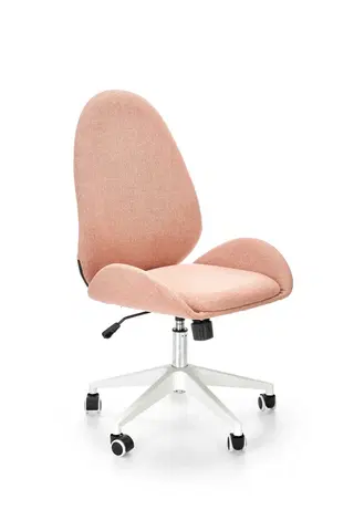 Kancelářské židle HALMAR Křeslo Falcao růžové