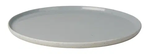 Talíře BLOMUS Talíř keramický mělký šedý průměr 26cm sablo