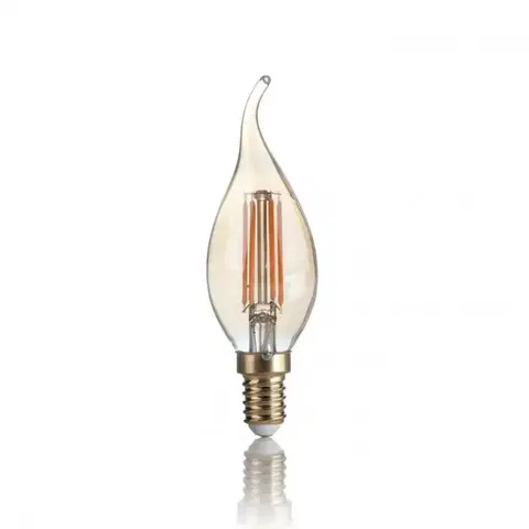 LED žárovky LED Žárovka Ideal Lux Vintage E14 3.5W 151663 2200K colpo di vento