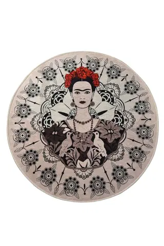 Koupelnové předložky L'essentiel Koupelnový kobereček Frida 100 cm