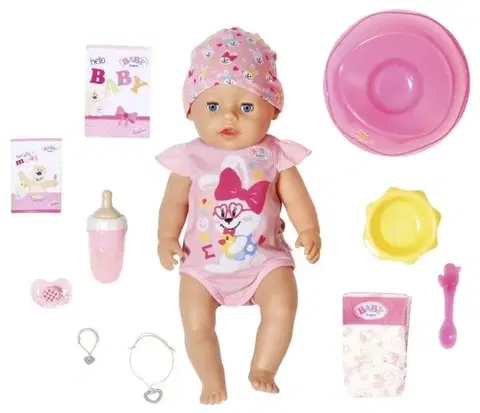Hračky panenky ZAPF CREATION - BABY born s kouzelným dudlíkem, holčička, 43 cm
