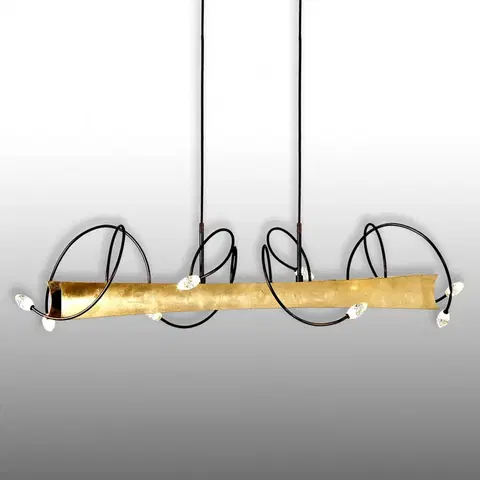 Závěsná světla Menzel Menzel Donna - LED závěsné světlo pozlacená
