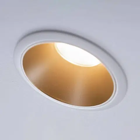 Podhledové světlo Paulmann Paulmann Cole LED spotlight, zlato-bílý