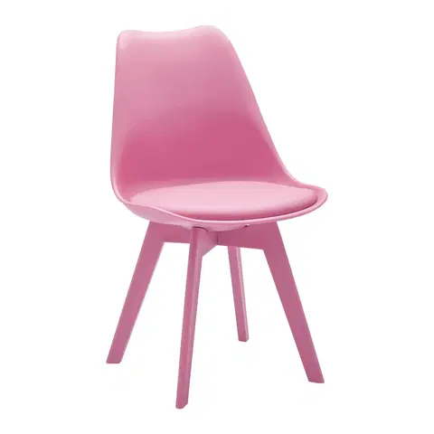 Židle do jídelny Židle Mia Růžová