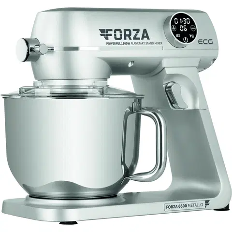 Kuchyňské roboty ECG Forza 6600 kuchyňský robot Metallo Argento