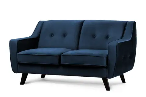 Pohovky a gauče Pohovka TERSO dvojmístná modrá