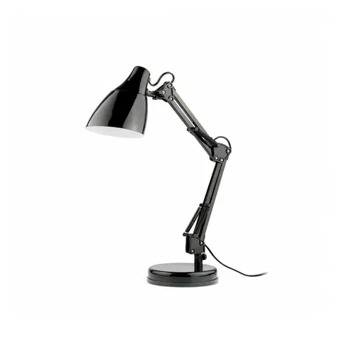Stolní lampy do kanceláře FARO GRU černá stolní lampa na čtení