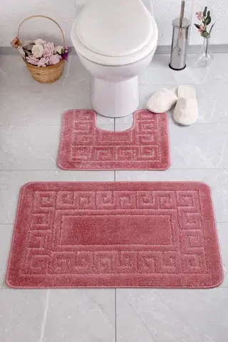 Koupelnové předložky L'essentiel Koupelnová sada koberečků ETHY růžová