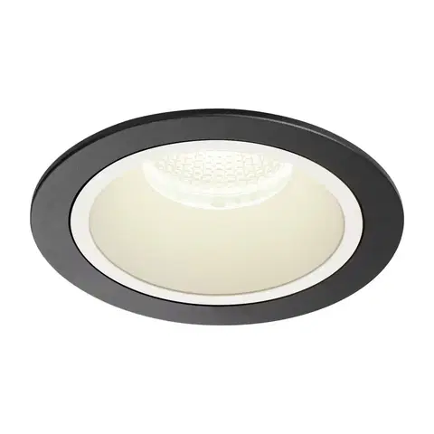 LED podhledová svítidla SLV BIG WHITE NUMINOS DL L vnitřní LED zápustné stropní svítidlo černá/bílá 4000 K 20° 1003962