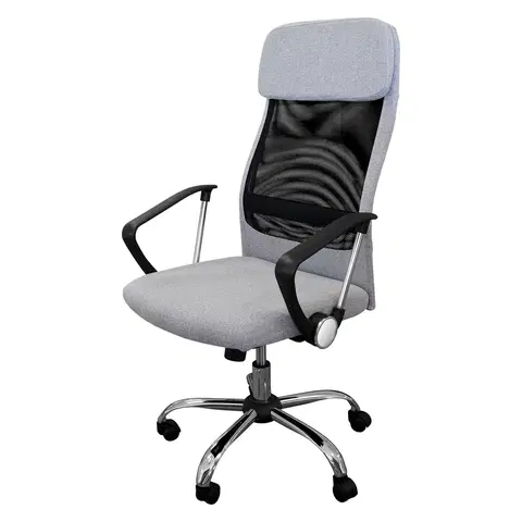 Kancelářské židle Kancelářské křeslo BOSS šedé