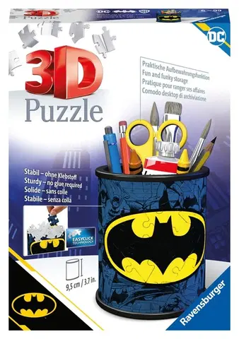 Hračky puzzle RAVENSBURGER - Stojan na tužky Batman 54 dílků