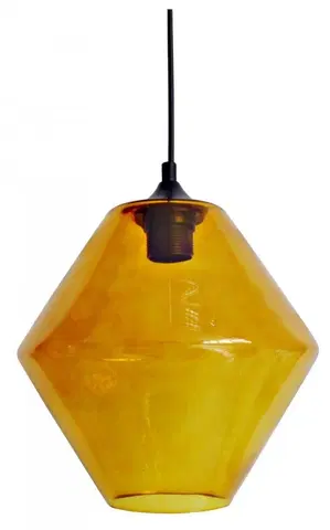 LED osvětlení Závěsná lampa BREMEN Candellux Oranžová