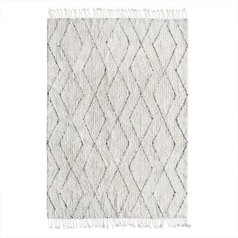Koberce a koberečky Berberský bavlněný koberec se vzorem Berber  - 140*200 cm HKLIVING TTK3010