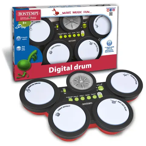 Hračky BONTEMPI -  Digitální bicí