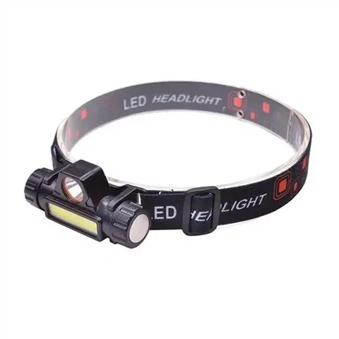 Svítilny Solight WN32 Čelová nabíjecí LED svítilna USB